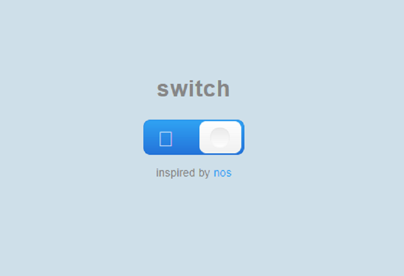 CSS Checkbox: Switch