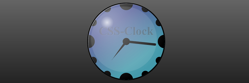 A CSS Clock.