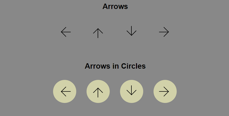 CSS Arrows