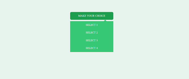 Css Only Select Box
