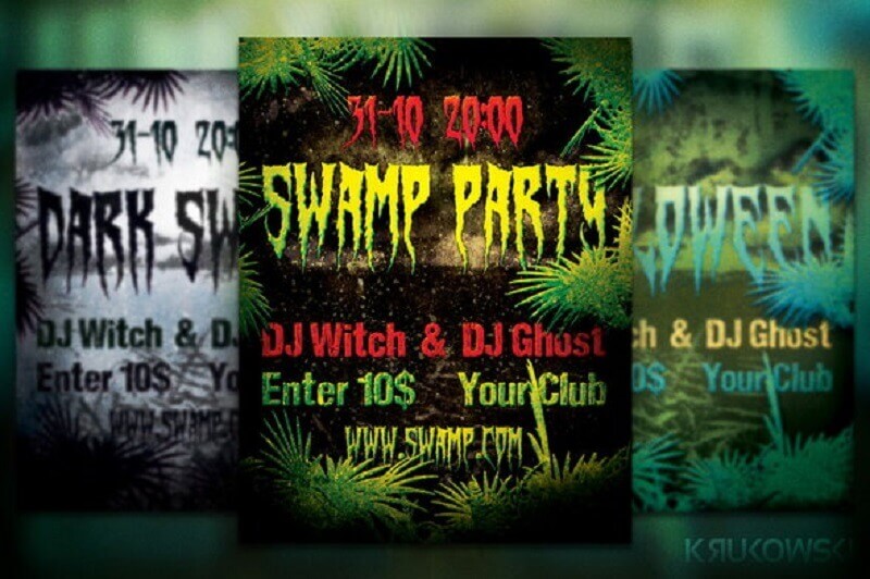Free Swamp Flyer/ Poster