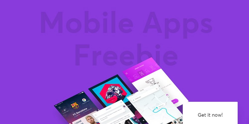 Mobile Apps UI Kits (PSD, Sketch)