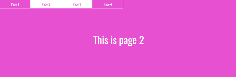 Pure Css Page Transitions