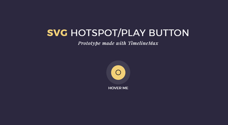SVG Hotspot/Play Button Animation