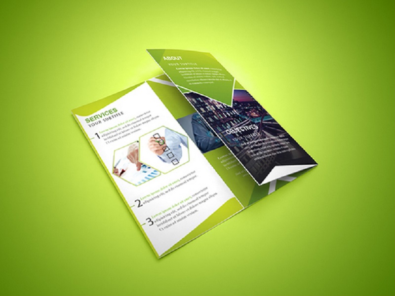 Free Tri-Fold Corporate Brchure PSD