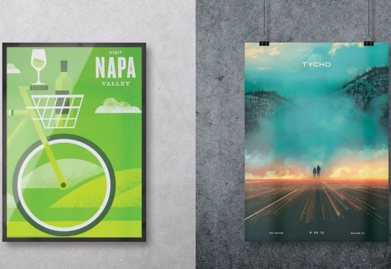 15+ Best Free Poster Mockups 2019 Free Html Designs