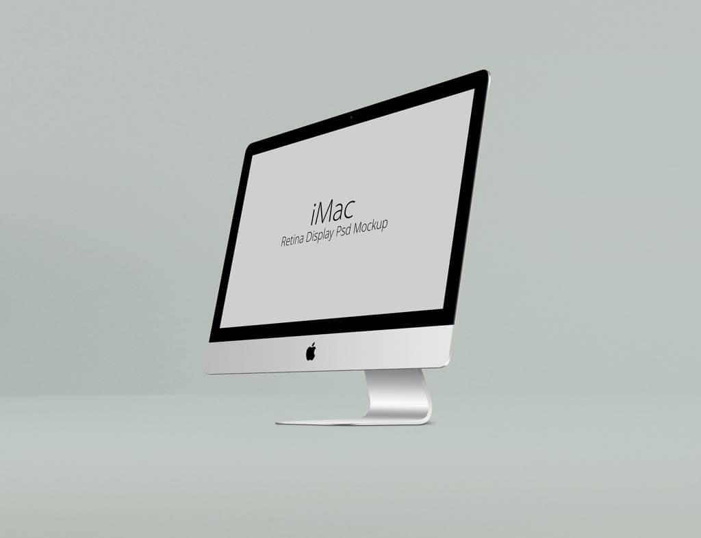 Set of iMac Retina Display Mockups