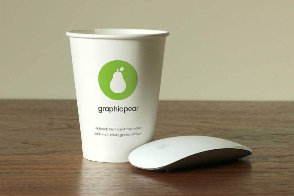 Disposable Paper Cup Mockups