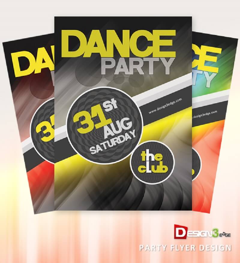 Party Flyer Design PSD