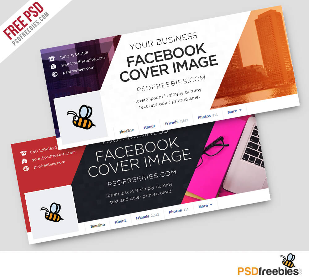 Best Free Facebook Timeline Cover Psd Templates