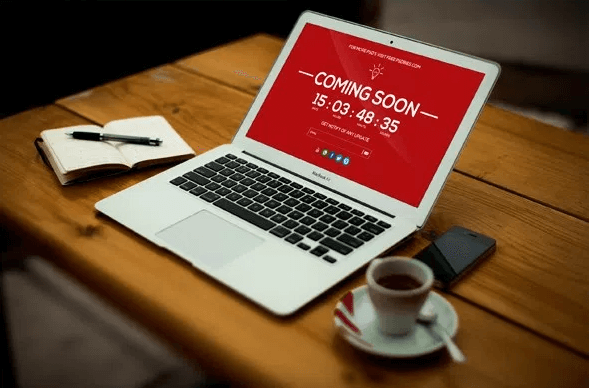 Free Coming Soon Page Psd