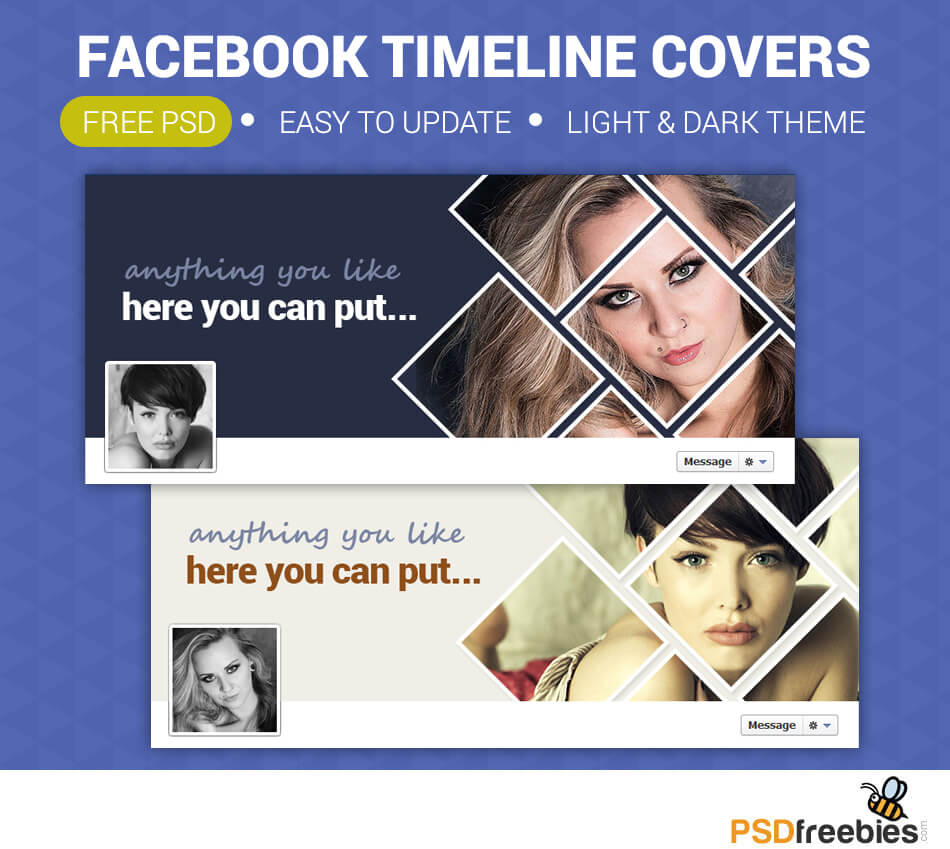 Facebook Timeline Covers Free PSD