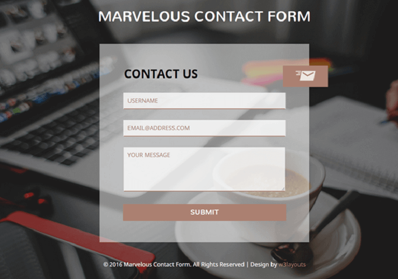 Marvelous Contact Form