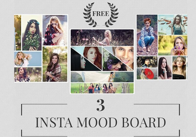 Instagram Mood Board Template
