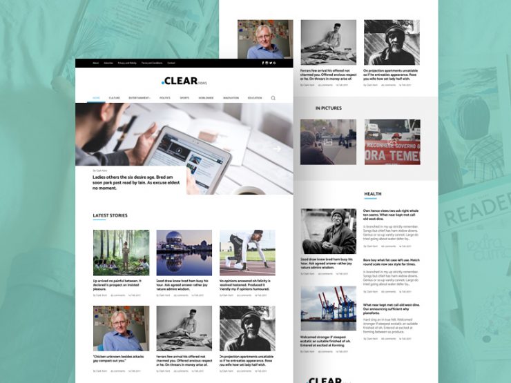 Clean Blog and Magazine 