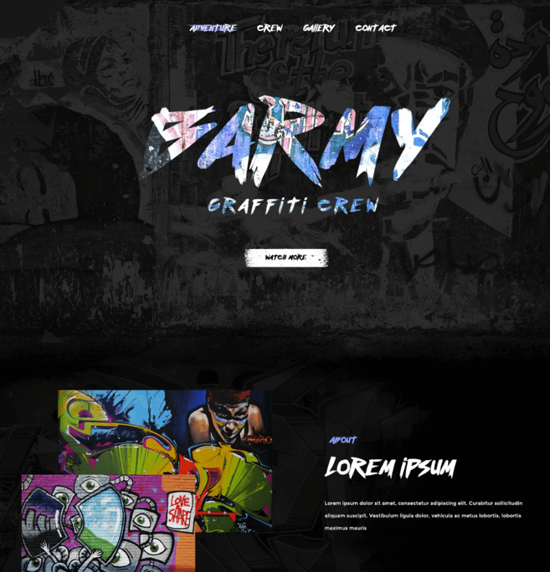 Barmy PSD Template