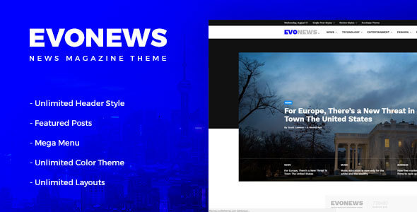 Voice v1.6 вЂ“ Clean News Magazine WordPress Theme