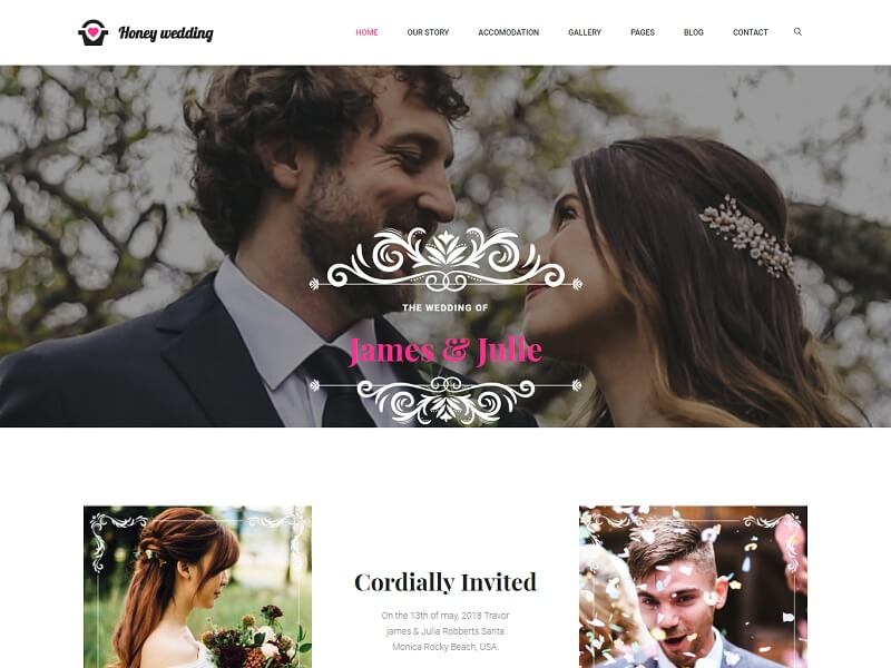 34 Best Free Wedding Html Website Templates 2021