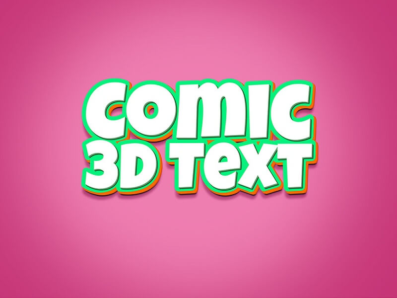 3D Comic