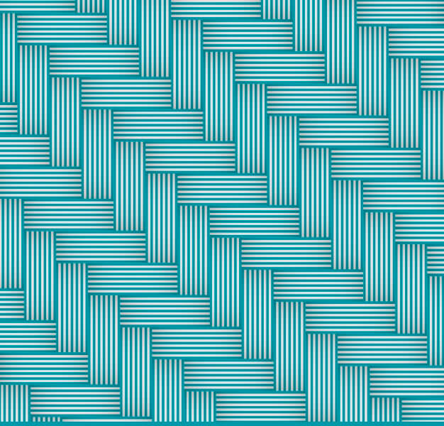 Chevron braid pattern