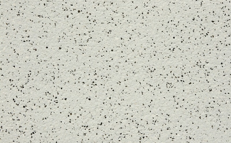 Construction material surface texture