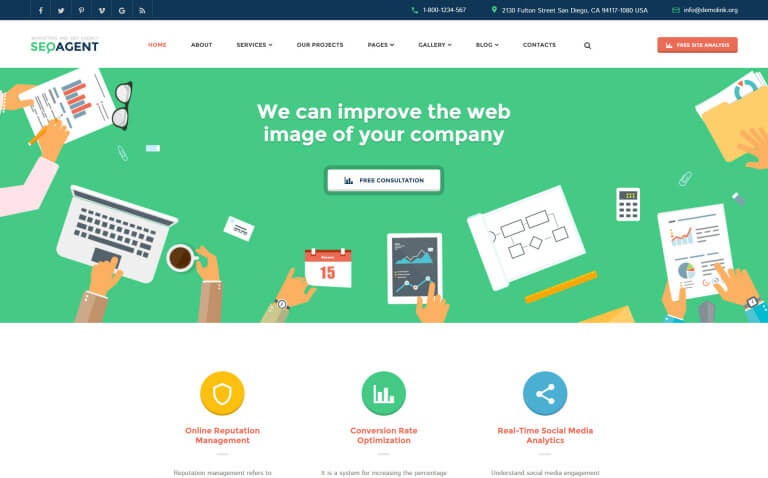 14 Best Seo Friendly HTML Website Templates