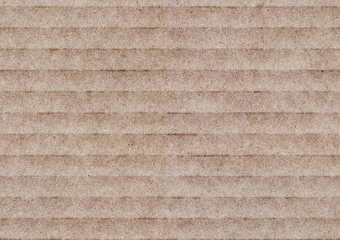 Seamless Corrugated Cardboard Texture