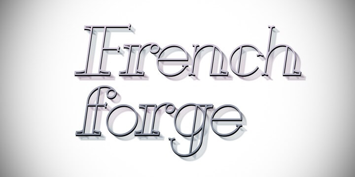 French forge