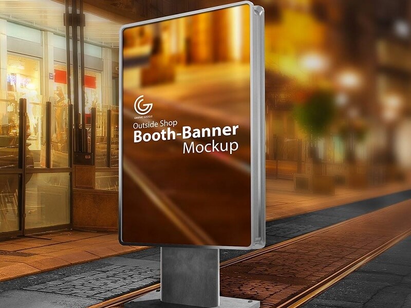 Outdoor Booth Banner