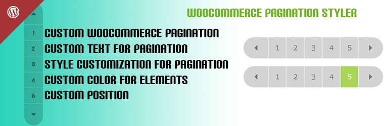 Pagination Styler for WooCommerce