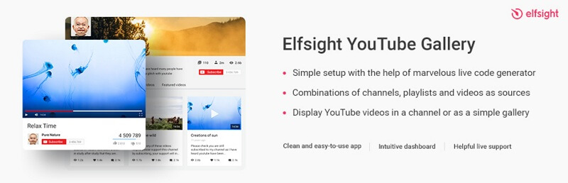 Elfsight YouTube Gallery