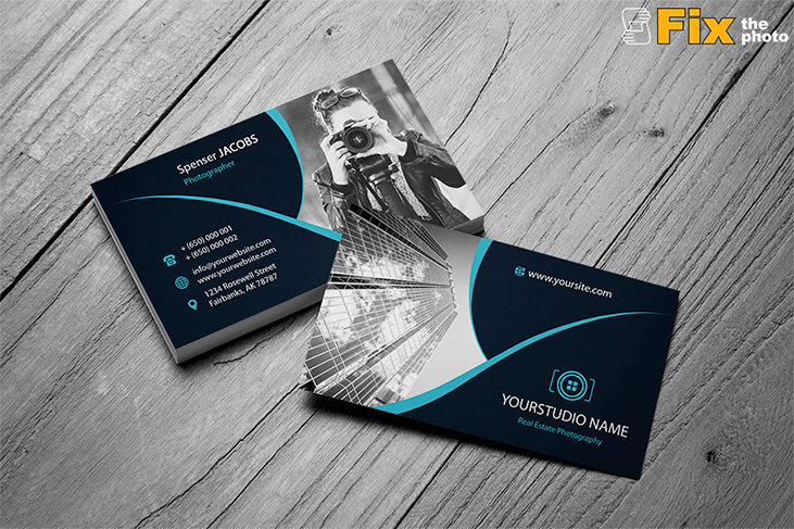 Photography Business Card Templates by FixThePhoto