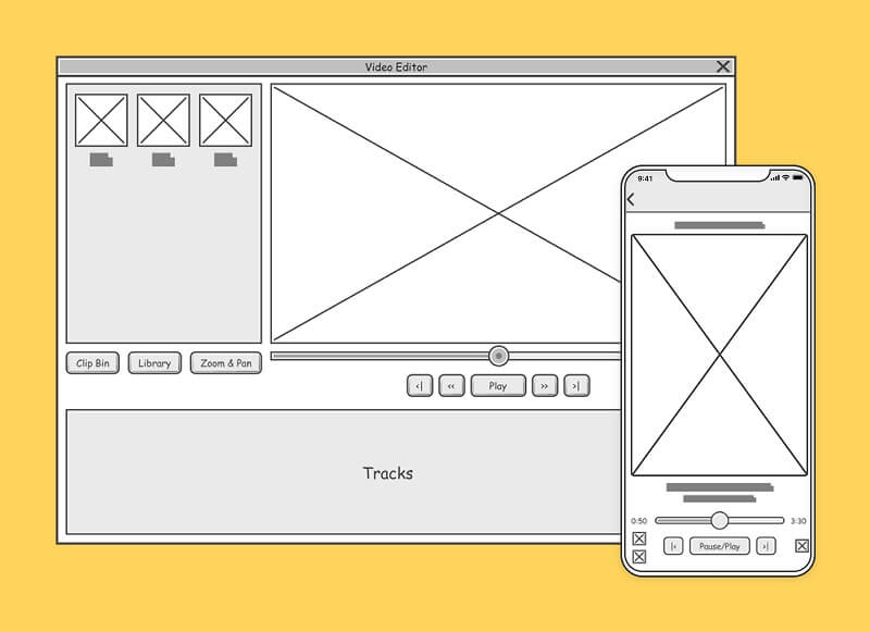 How to create wireframes Artboard 6