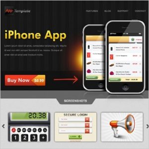 Mobile Website Landing Page