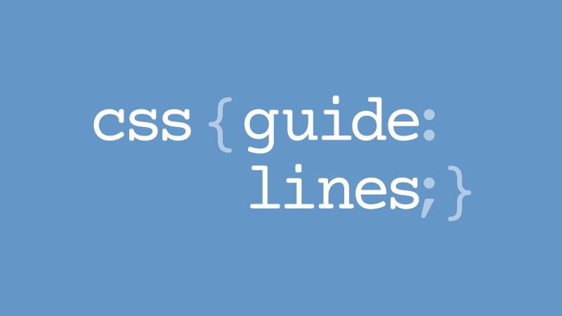 CSS Guidelines