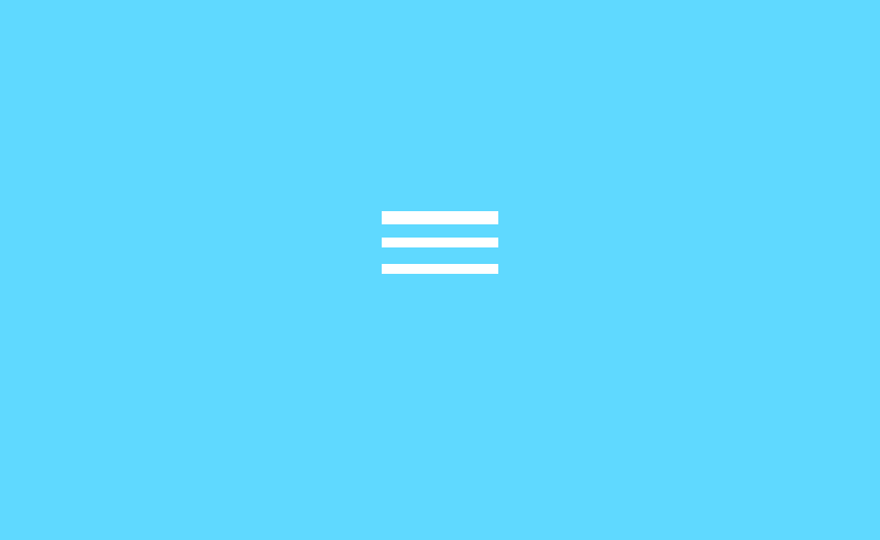 CSS Hamburger Menu