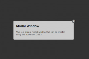 18 CSS Modal Windows 2024 Free HTML Designs
