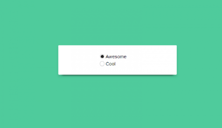 20+ CSS Radio Buttons 2024 Free HTML Designs