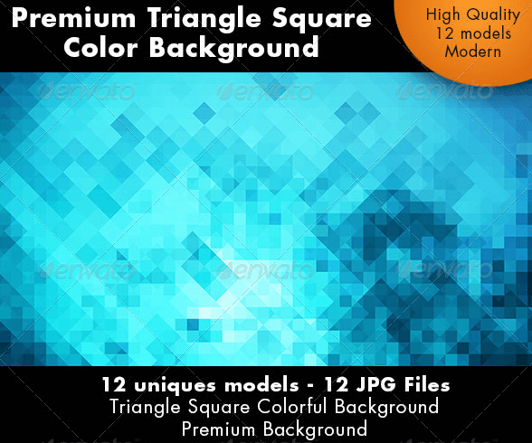 Triangle Square Background
