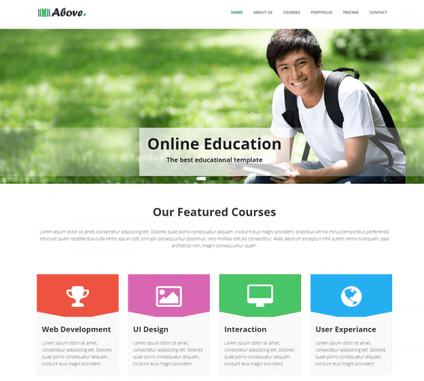 22 Best Free School Html Website Templates 2025