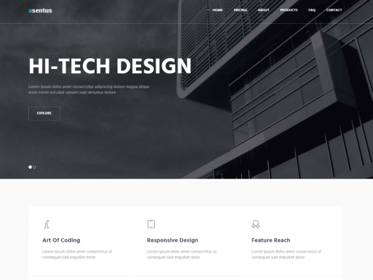 35+ Best Free Architect Html Website Templates 2024