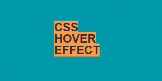 CSS Hover Effect