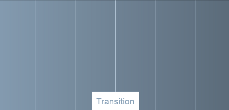  CSS Page Transition - Curtain