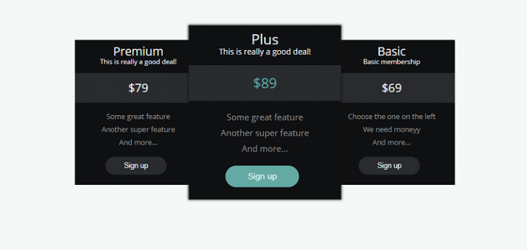 15+ Best CSS Tables 2024----Free HTML Designs
