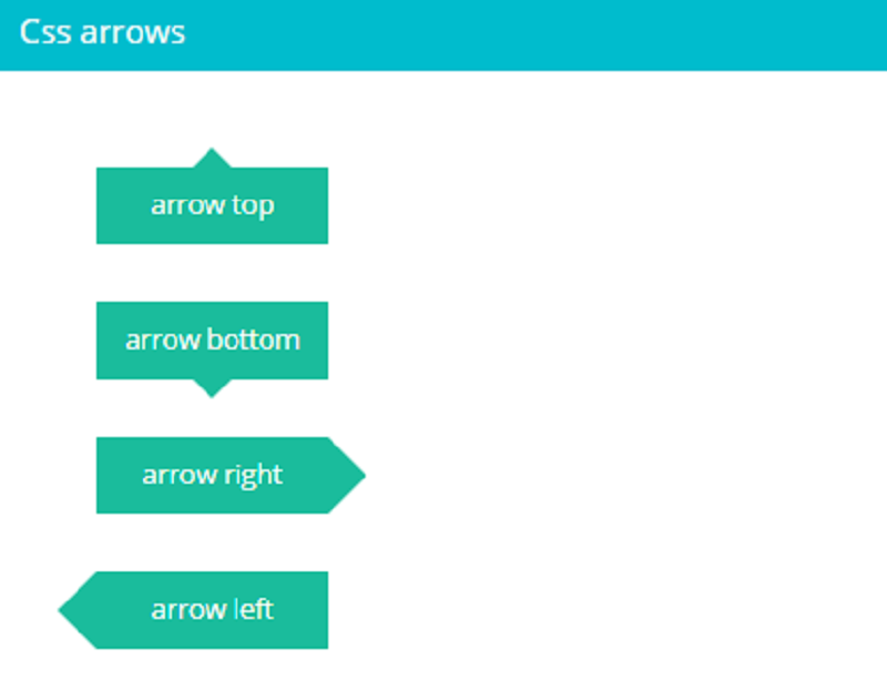 Css Arrows