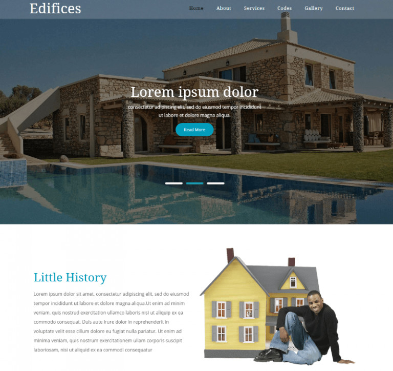 35+ Best Free Architect Html Website Templates 2024