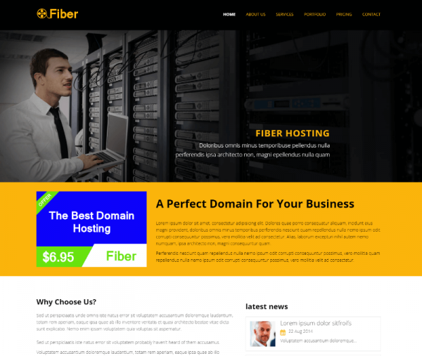 15 Best Free Hosting HTML Website Templates In 2025