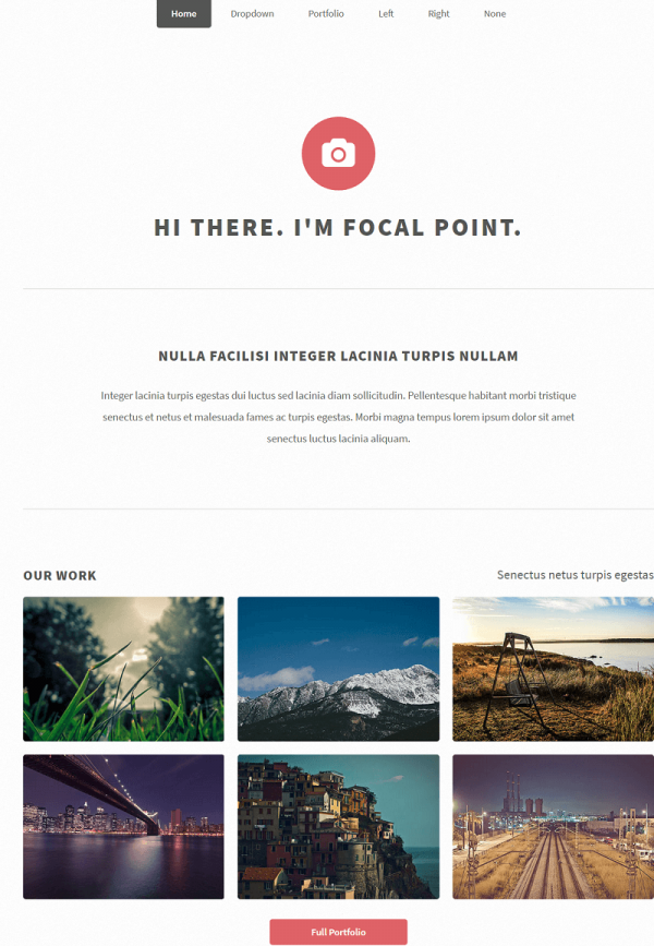 9 Free Portfolio HTML Website Templates 2025 Download Now