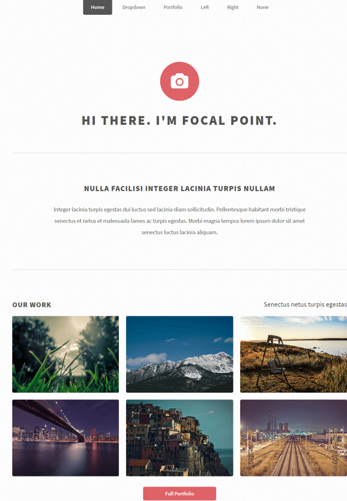 12 Free Portfolio Html Website Templates 2024 Download Now