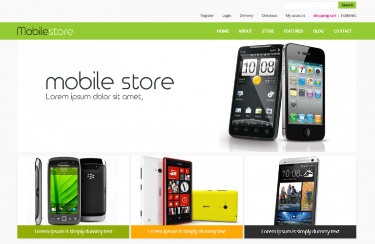 78 Best Free Ecommerce Html Website Templates 2021